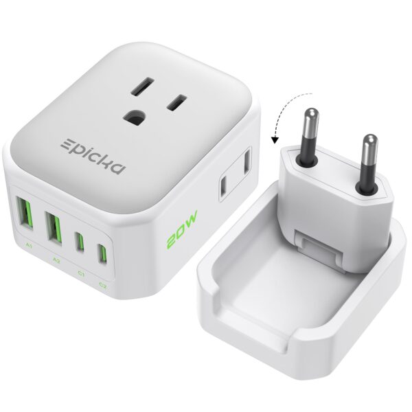 EPICKA Universal Travel Adapter
