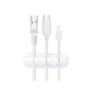 SOULWIT 3-Pack Silicone Cable Clips