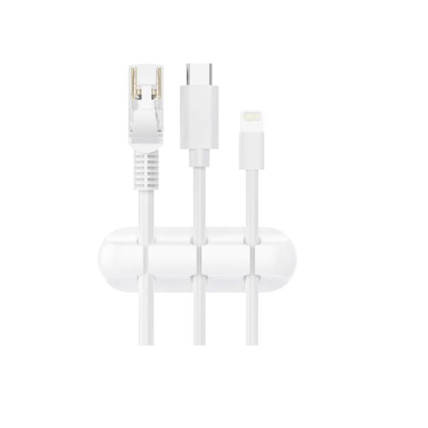 SOULWIT 3-Pack Silicone Cable Clips