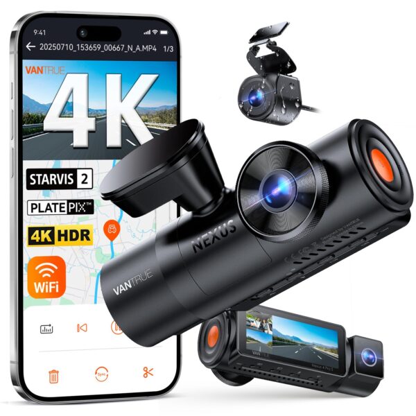 Vantrue N4 3-Channel Dash Cam