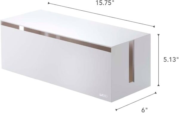 YAMAZAKI Home Cable Organizer Box